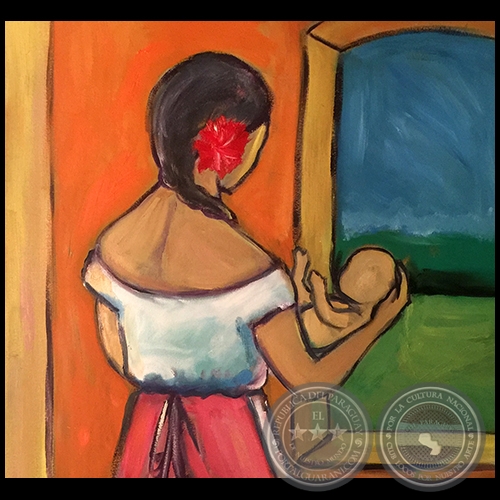 Maternidad - Obra de Michael Burt